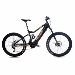 27,5 Zoll ENDURO E-MTB CHRISSON EXDURO Fully 612Wh 85Nm 10G DEORE Shadow