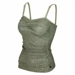 Regatta Aceana II Tankini-Top Für Damen - Dunkelgrün