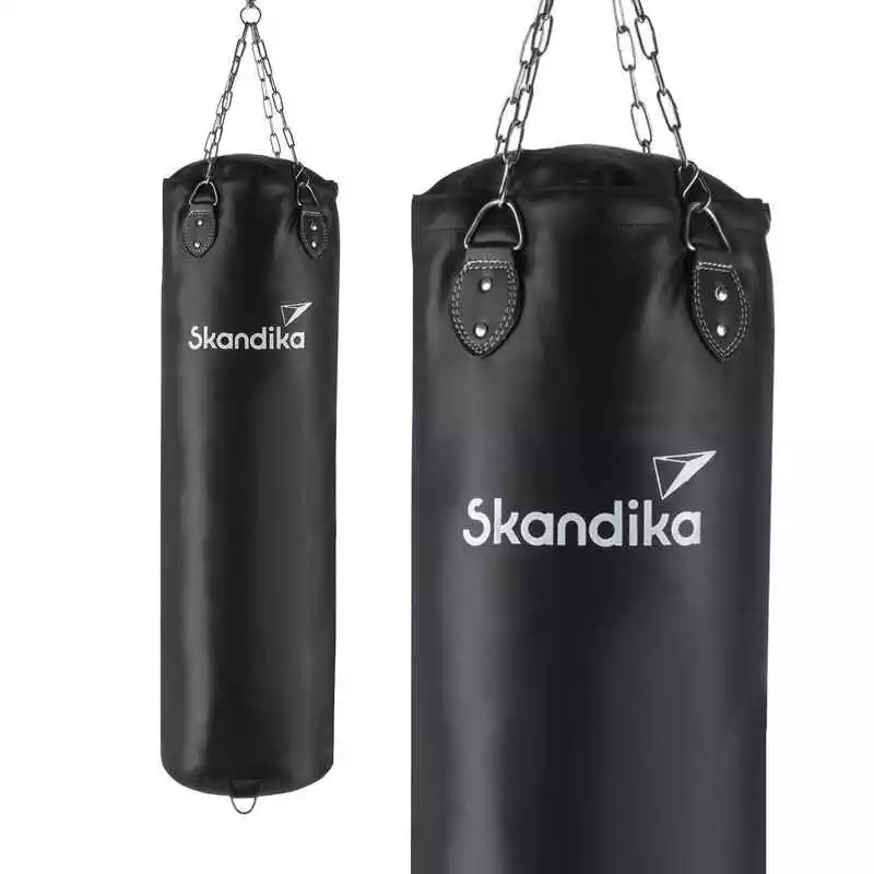SKANDIKA Boxsack - Fitness - Schwarz - 120 Cm / 33 Kg Für Muay Thai, Kickboxen Und MMA 3 SKANDIKA Boxsack - Fitness - Schwarz - 120 Cm / 33 Kg Für Muay Thai, Kickboxen Und MMA