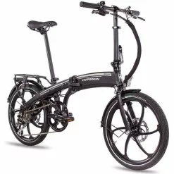 CHRISSON EFolder E-Bike Faltrad Klapprad 20 Zoll 360 Wh Schwarz