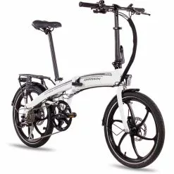 CHRISSON EFolder E-Bike Faltrad Klapprad 20 Zoll 360 Wh Weiß