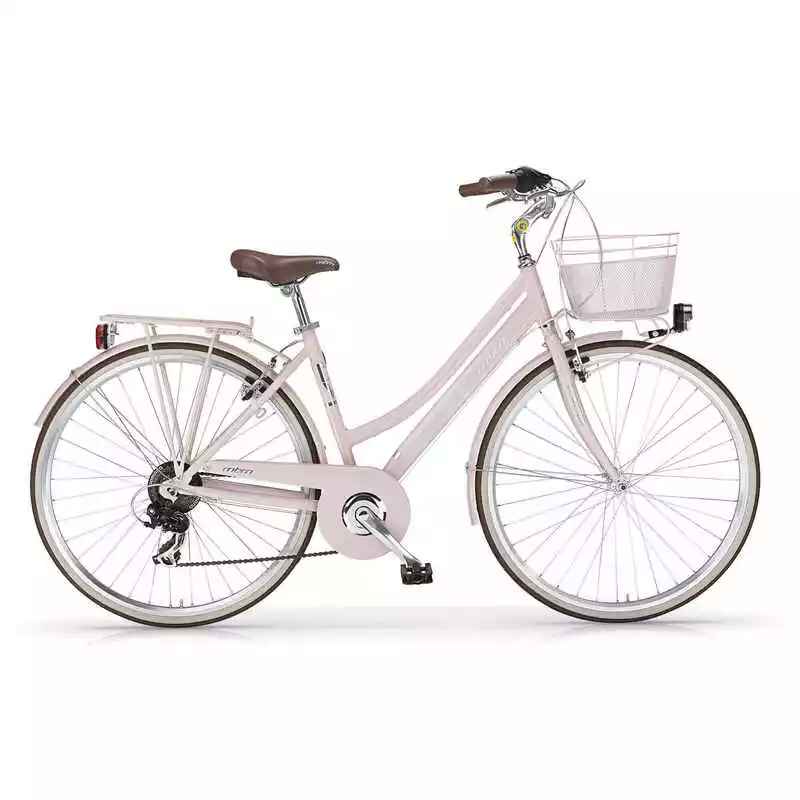 MBM City Bike New Boulevard Woman 28" 18-Gang Rosa 3 MBM City Bike New Boulevard Woman 28" 18-Gang Rosa