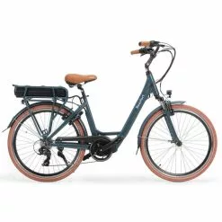 Beaufort Elektrisches Damenfahrrad Bonnie 46 Cm, 26 Zoll, 7 Gang, Grau