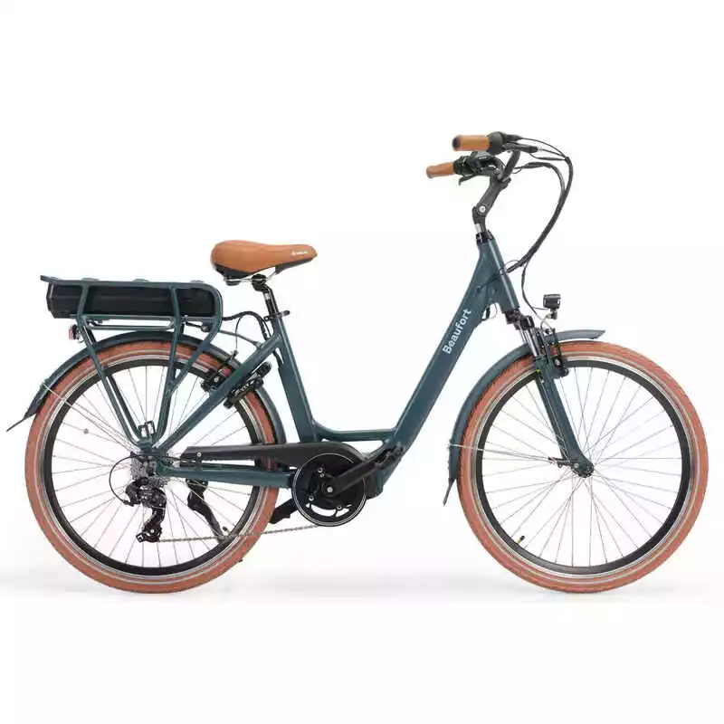 Beaufort Elektrisches Damenfahrrad Bonnie 46 Cm, 26 Zoll, 7 Gang, Grau 3 Beaufort Elektrisches Damenfahrrad Bonnie 46 Cm, 26 Zoll, 7 Gang, Grau