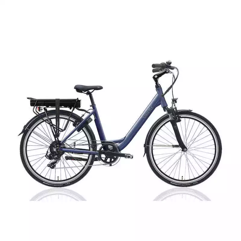 Villette Elektrisches Damenfahrrad, Le Village, 26", 43 Cm, 7 Gänge, Kohlegrau 5 Villette Elektrisches Damenfahrrad, Le Village, 26", 43 Cm, 7 Gänge, Kohlegrau – Bild 3