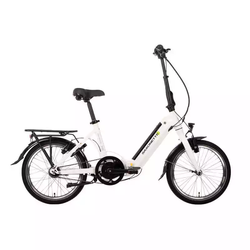 Saxonette Elektrisches Faltrad, Compact Premium Plus, Mittelmotor, Nxs 7, Schwarz 5 Saxonette Elektrisches Faltrad, Compact Premium Plus, Mittelmotor, Nxs 7, Schwarz – Bild 3