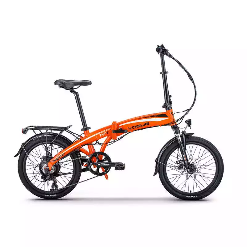 Vogue Elektrisches Faltrad, Integrierter Akku, Phantom, 6 Gang, 33 Cm, Schwarz 4 Vogue Elektrisches Faltrad, Integrierter Akku, Phantom, 6 Gang, 33 Cm, Schwarz – Bild 2