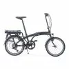 Villette Elektrisches Faltrad, Voyage, 20", 35 Cm, 6-Gang, Kohlegrau
