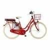 Fischer Bike FISCHER City E-Bike CITA RETRO 2.0 Rot Glänzend 28 Zoll RH 48 Cm 317 Wh