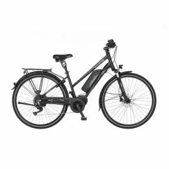 Fischer Bike FISCHER Damen Trekking E-Bike VIATOR ETD 1861 Schwarz 28 Zoll RH 49 Cm 557 Wh
