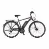 Fischer Bike FISCHER Herren Trekking E-Bike VIATOR 1.0 Anthrazit Matt 28 Zoll RH 50 Cm 422 Wh