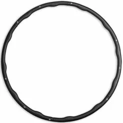 Matchu Sports Fitnessreifen - Hula Hoop Reifen - Sportreifen - Schwarz - 1,5 Kg