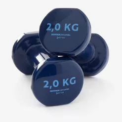 Domyos Hantelset 2 × 2 kg - Dunkelblau