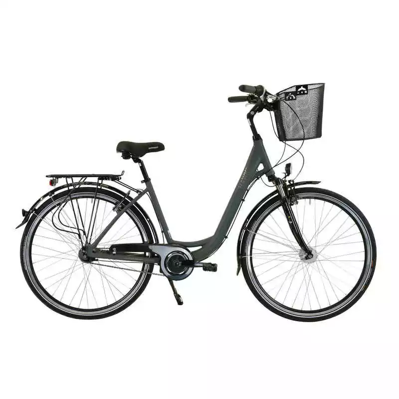 HAWK BIKES HAWK City Wave Deluxe Plus Grey 26 Zoll 3 HAWK BIKES HAWK City Wave Deluxe Plus Grey 26 Zoll