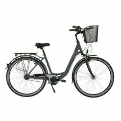 HAWK BIKES HAWK City Wave Deluxe Plus Grey 28 Zoll