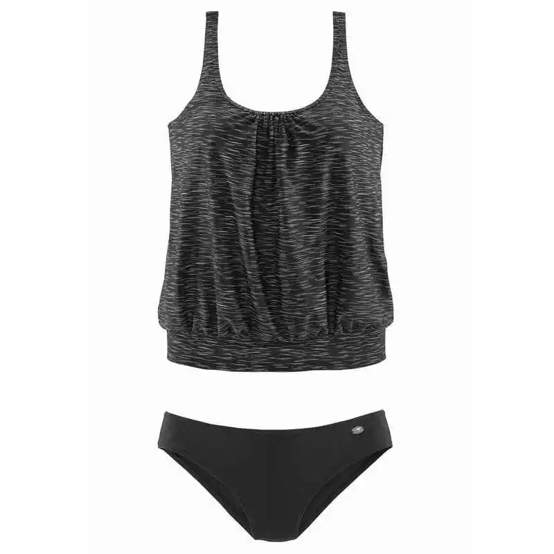 KangaROOS Oversize-Tankini In Melange-Optik Damen 3 KangaROOS Oversize-Tankini In Melange-Optik Damen