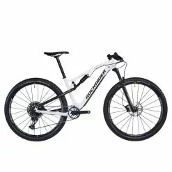 Rockrider Mountainbike Cross Country Rahmen Aus Carbon Und Aluminium XC 900 S Weiss