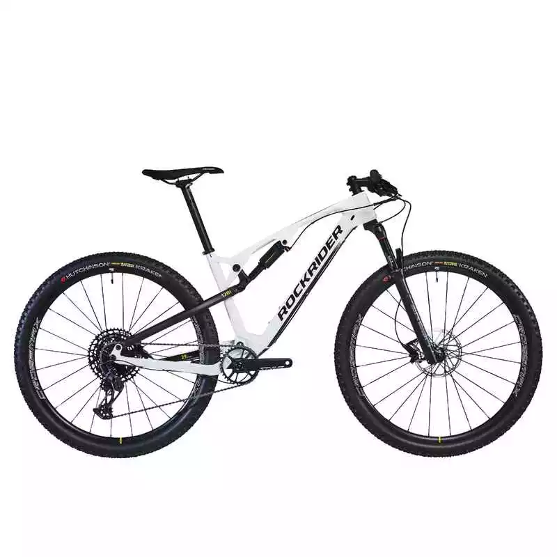 Rockrider Mountainbike Cross Country Rahmen Aus Carbon Und Aluminium XC 900 S Weiss 3 Rockrider Mountainbike Cross Country Rahmen Aus Carbon Und Aluminium XC 900 S Weiss