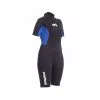 Neopren Shorty Surfen Mistral Lake 2 Mm Damen Schwarz/blau