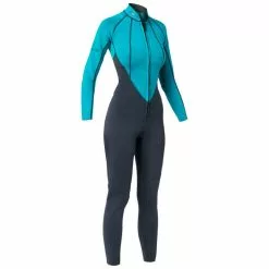 Neoprenanzug Schnorcheln Damen Beuchat Atoll 2 mm Blau/schwarz