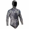 SUBEA Neoprenjacke Freediving SPF500 Glattneopren 3 mm Camouflage -Großes Bekleidungsmagazin neoprenjacke freediving spf500 glattneopren 3 mm camouflage