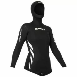 Neoprenjacke Tauchen Damen Apnea Mares 5 mm Mit Glattneopren & Nylon-Laminierung