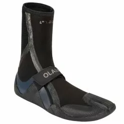 OLAIAN Neoprenschuhe Surfen 900 4 mm Hoch Schwarz/grau