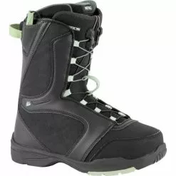 NITRO SNOWBOARDS Nitro Snowboard Boots Schuhe Flora TLS Black-mint 2021 - Größe 24,5
