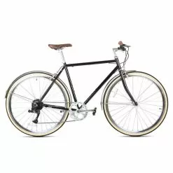 6KU Odyssey City Bike - Black