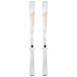 WEDZE Ski Damen Mit Bindung APiste - Cross 550+ Weiss