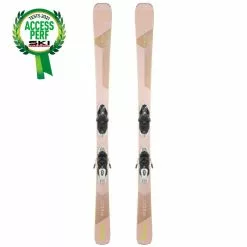 WEDZE Ski Damen Mit Bindung Piste - Cross 950+ Rosa