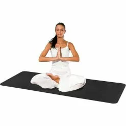 Sport-Thieme Yoga-Matte Exklusiv, Schwarz