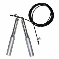 Tunturi Steel Verstellbares Springseil Mit Lagern - Mit Aluminiumgriff