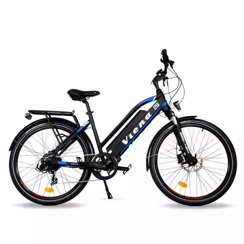 Urbanbiker Viena Trekking E-Bike Gelb 4 Urbanbiker Viena Trekking E-Bike Gelb – Bild 2