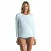 OLAIAN UV-Shirt Langarm Damen UV-Schutz 50+ Malou Weiss -Großes Bekleidungsmagazin uv shirt langarm damen uv schutz 50 malou weiss