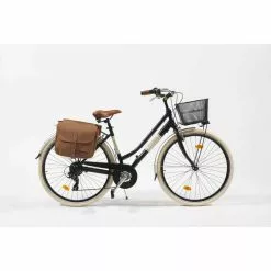 VENICE Cityfahrrad 28 Zoll 605 Aluminium Lady Schwarz
