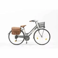 VENICE Cityfahrrad 28 Zoll 605 Lady Grau