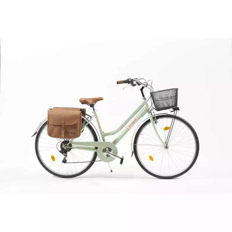 VENICE Cityfahrrad 28 Zoll 605 Lady Grün 3 VENICE Cityfahrrad 28 Zoll 605 Lady Grün