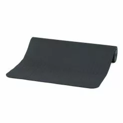 BODHI Yogamatte Lotus Pro, TPE Schwarz/silbergrau