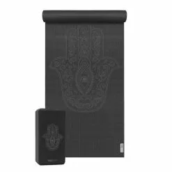YOGISTAR Yoga-Set Starter Edition - Hand Of Fatima (Yogamatte + 1 Yogablock)